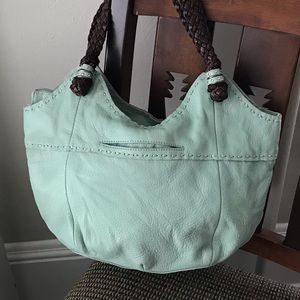 The Sak Turquoise Leather Hobo Purse